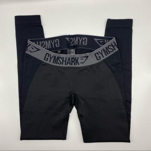 Gymshark flex leggings black/gray size M